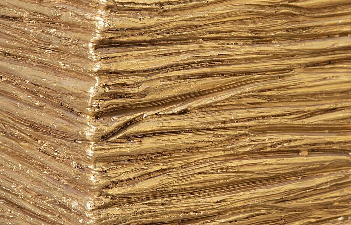 Slate Pillar, Gold Leaf